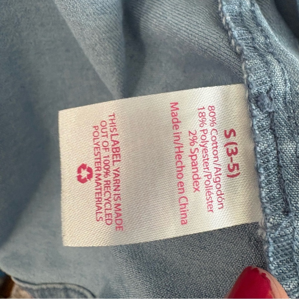 No Boundaries Zip-Up Denim Mini Dress - Size Small - Picture 4 of 6